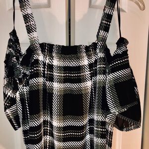 Juniors off the shoulder shirt